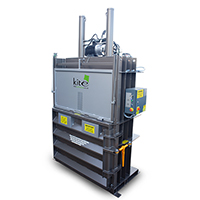 Waste compactors and cardboard balers