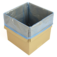 Blue tint gusseted bags (liners) - Image 1 - Medium