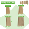 brown paper bags sizes - Thumbnail
