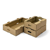 Cardboard delivery trays