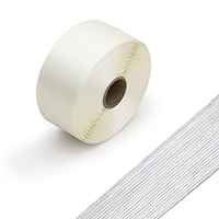 Corded polyester strapping reels