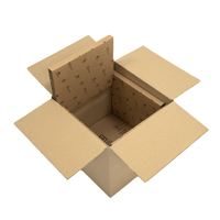 Corrugated insulated box liners