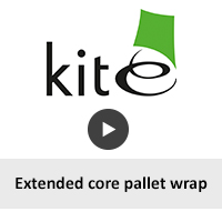 How To wrap a pallet using extended core film