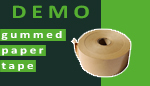 Gummed paper tape