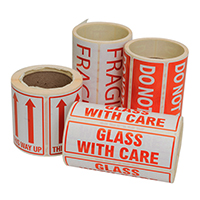 Handling and hazard warning labels
