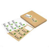 inkjet labels brown 5 - Medium