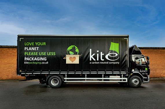 Kite Packaging Branded Truck