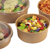kraft food bowls with food - Medium