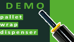 Pallet wrap dispenser