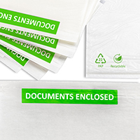 Paper document enclosed wallets