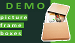 Picture frame boxes