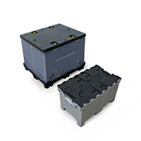 Plastic pallet boxes