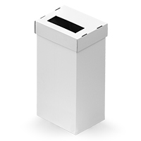 Paper recycling bin