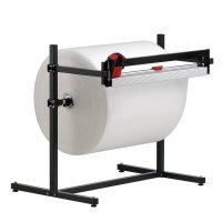 Single roll dispensers with cutters