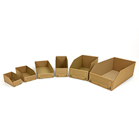Corrugated storage bins - Image 1 - Medium