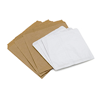Strung paper counter bags