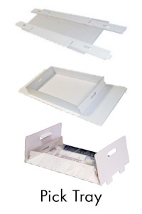 Wrap and Hold Pick Tray