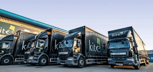 Kite packaging trucks