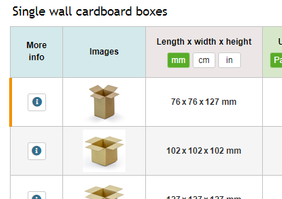 image of new products orange mark